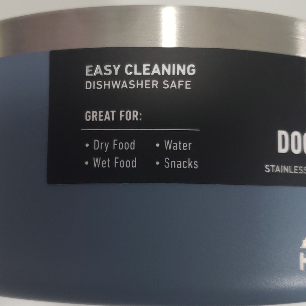 HydraPeak Pets Stainless Steel Dog Bowl 8 cups - Picture 4 of 7